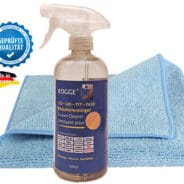 ROGGE 500 ml sredstvo za čišćenje ekrana + novo mikrovlakno 40×40 cm