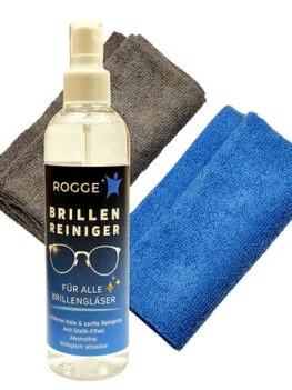 ROGGE set za čišćenje naočala, 1×250 ml + 2 mikrovlakna 30×30 cm