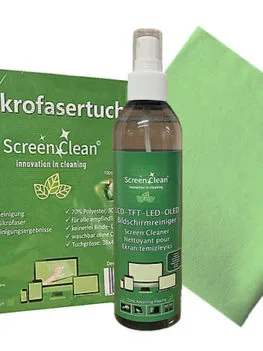 ScreenClean 250ml Čistač zaslona 100% + vileda micro