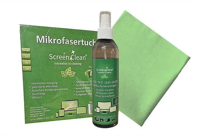 ScreenClean 250ml Čistač zaslona 100% + vileda micro